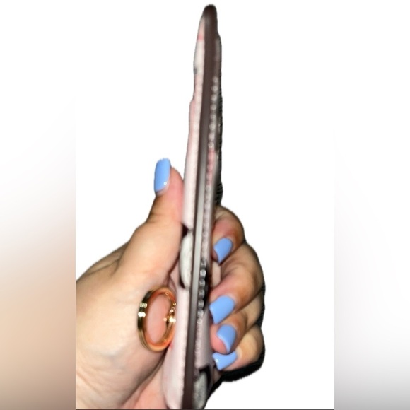 Pink Champagne Kate Spade Laurel Way Bitsy Card Holder - Picture 5 of 10